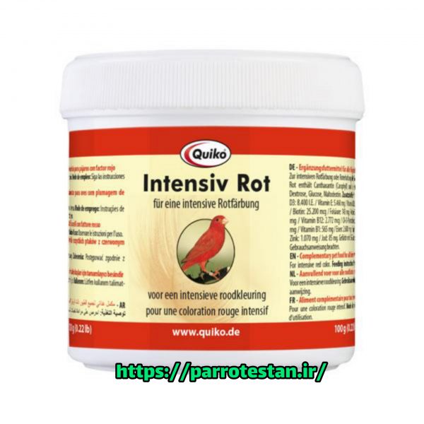 رنگدانه قرمز Quiko - Intensiv Rot