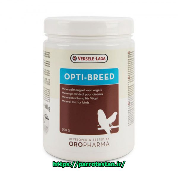 مکمل تقویتی Opti-Breed ورسلاگا | رشد جوجه و تقویت پرندگان زینتی (قناری، طوطی، فنچ)