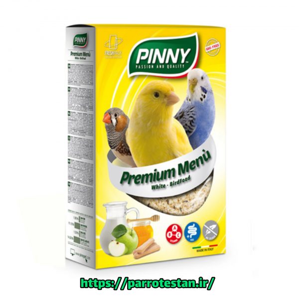 خوراک نرم تخم مرغی سفید ویتامینه + میوه و عسلPREMIUM MENÙ WHITE