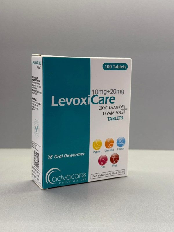 قرص ضد انگل LevoxiCare | لووکسی‌کر ۱۰mg+۲۰mg (اکسی‌کلوزانید + لوامیزول) - Image 2