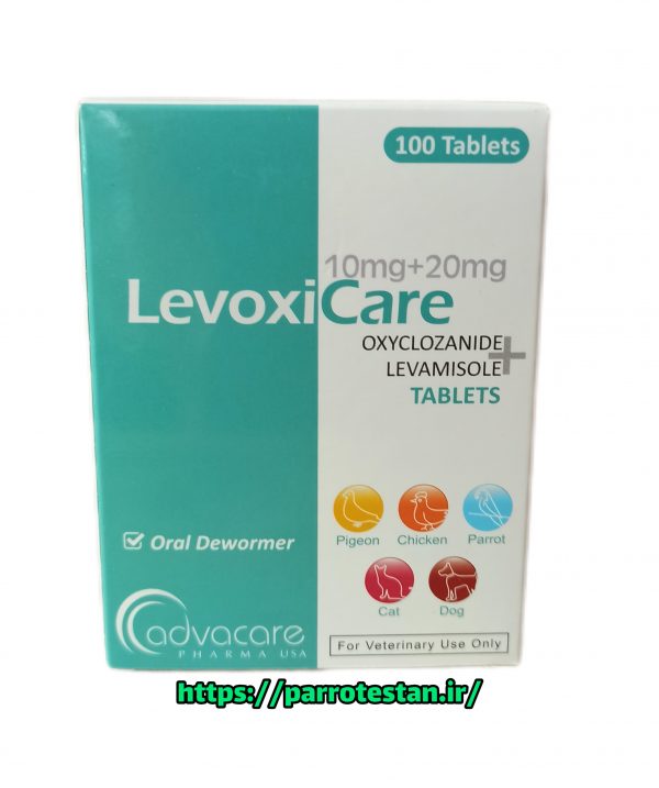 قرص انگل لوامیزول لوکسی کر دوفارما Levoxi care
