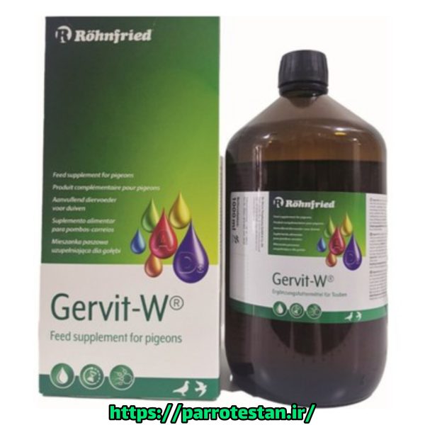 گرویت Gervit-W رانفرید – مولتی ویتامین پرندگان و کبوترها