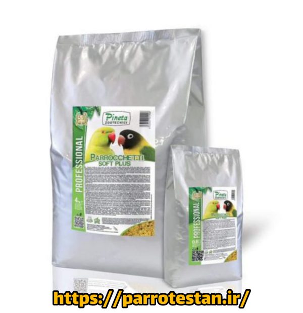 غذای تخم مرغی خشک میوه ای و سبزیجات  پینتا پاروکتی سافت پلاس Parrocchetti SoftPlus