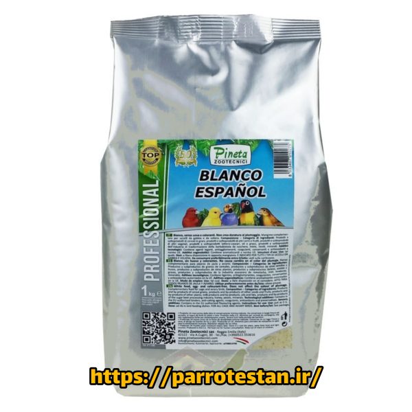 غذای تخم مرغی نرم سفید بدون رنگدانه پینتا BLANCO ESPSANOL