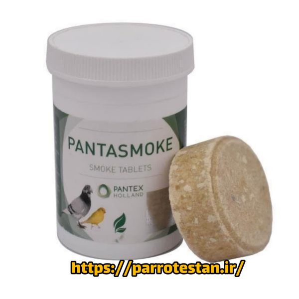 پانتااسموک (Pantasmoke) – قرص دودزا ضد انگل، شپش، پشه و حشرات و پاک‌کننده راه هوایی پرندگان زینتی و کبوتر